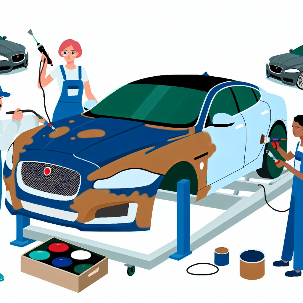 кузовной ремонт Jaguar