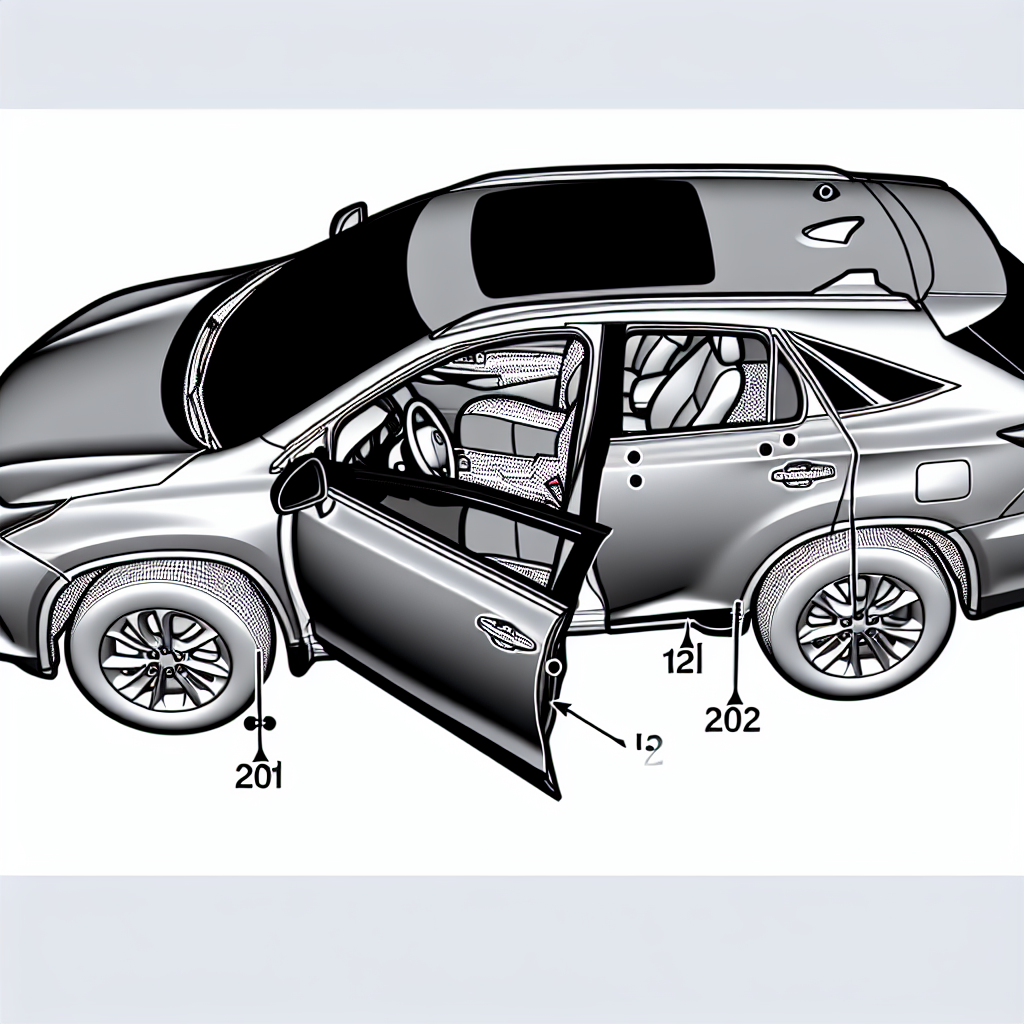 пороги Lexus RX-270