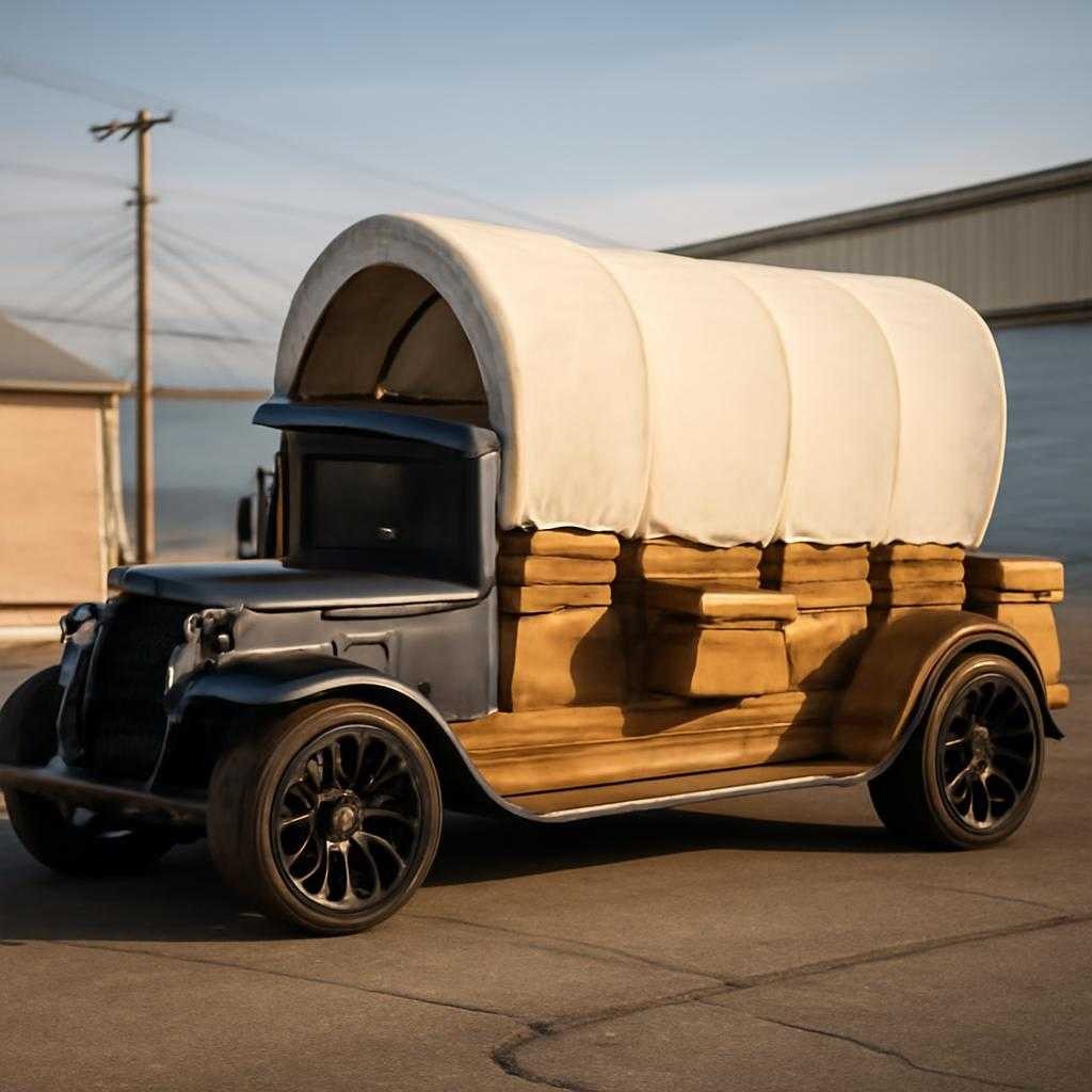 Rebirth of the 1954 studebaker conestoga: restomod без компромиссов