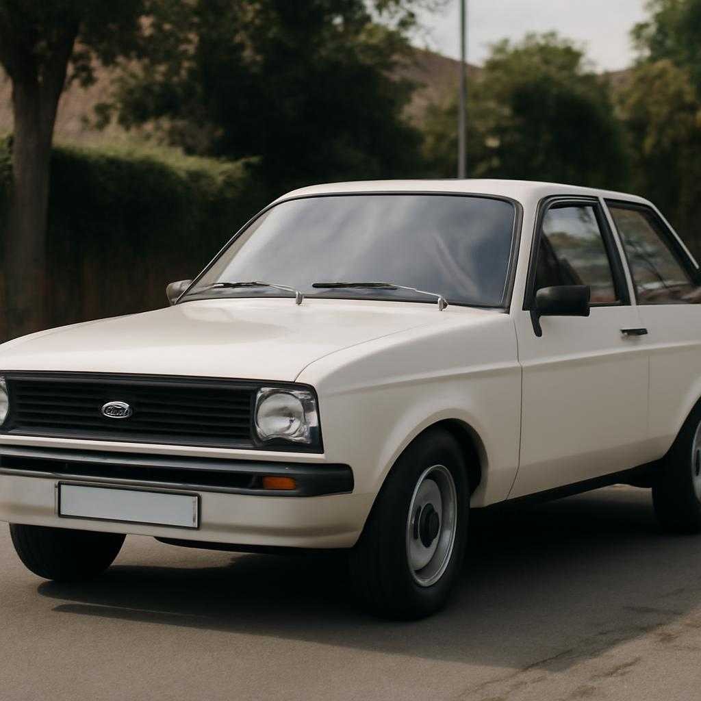 Ford escort в деталях и цифрах