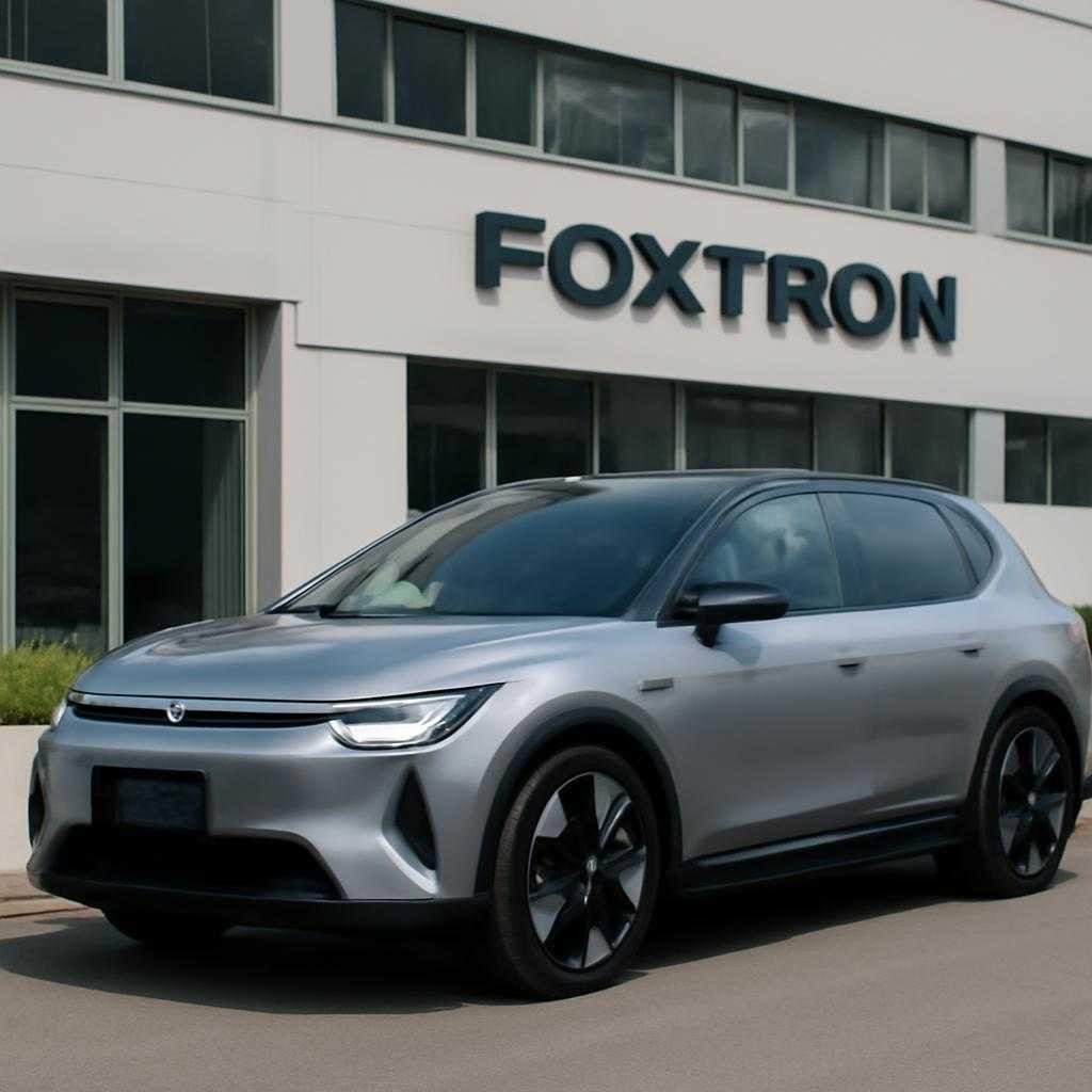 Foxconn выводит на сцену электроминивэн foxtron model d