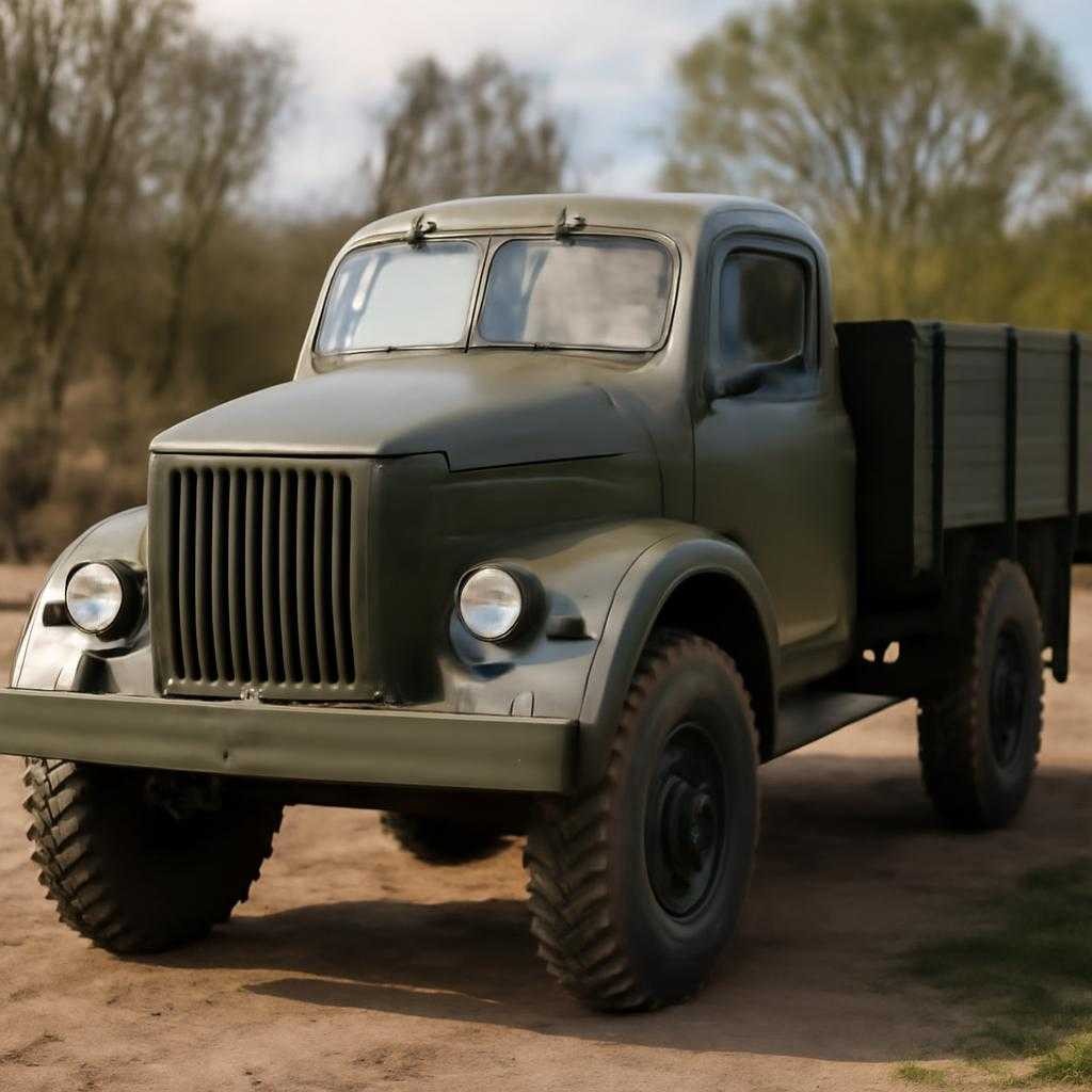 Газ-63: полноприводный мастер бездорожья