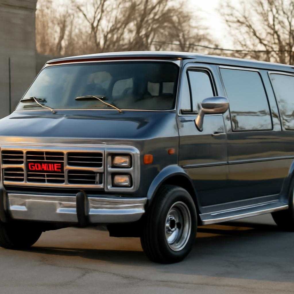 Незаконный король фургонов gmc vandura