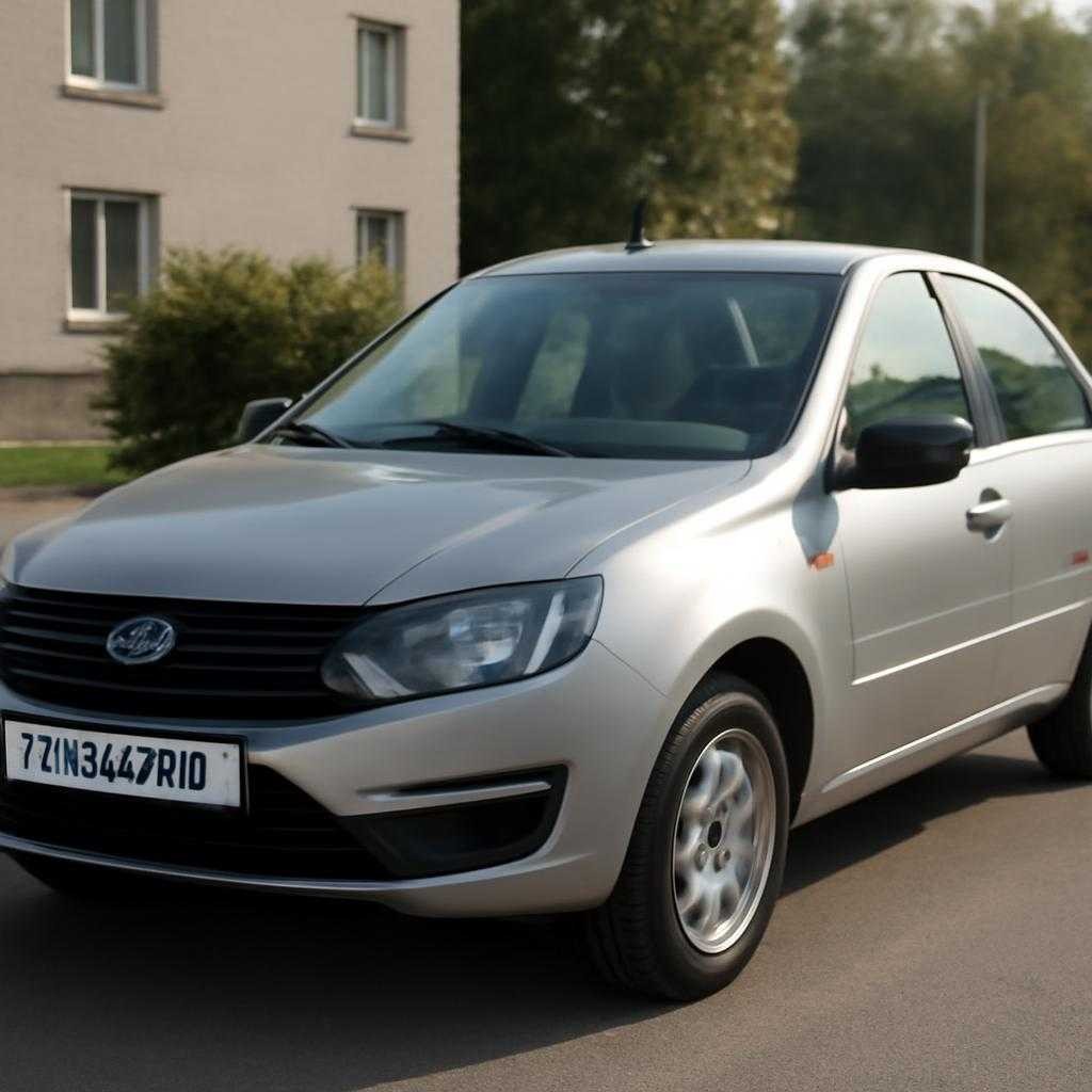 Lada granta с медиасистемой iris стартовала на конвейере