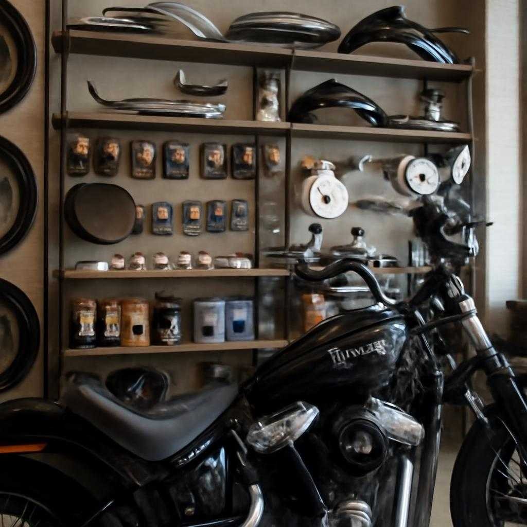 Магазин тюнинга и запчастей для мотоциклов harley-davidson