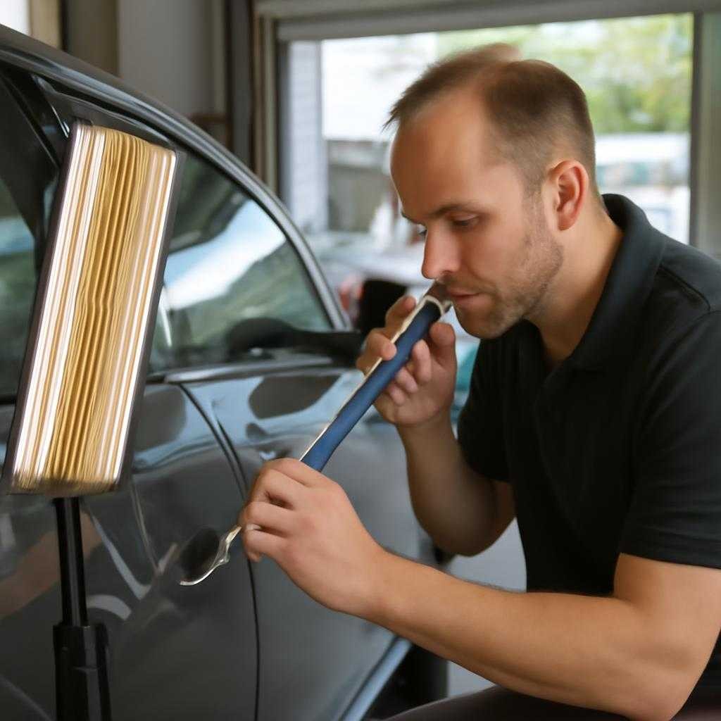 Ювелирный ремонт вмятин без покраски: опыт мастера