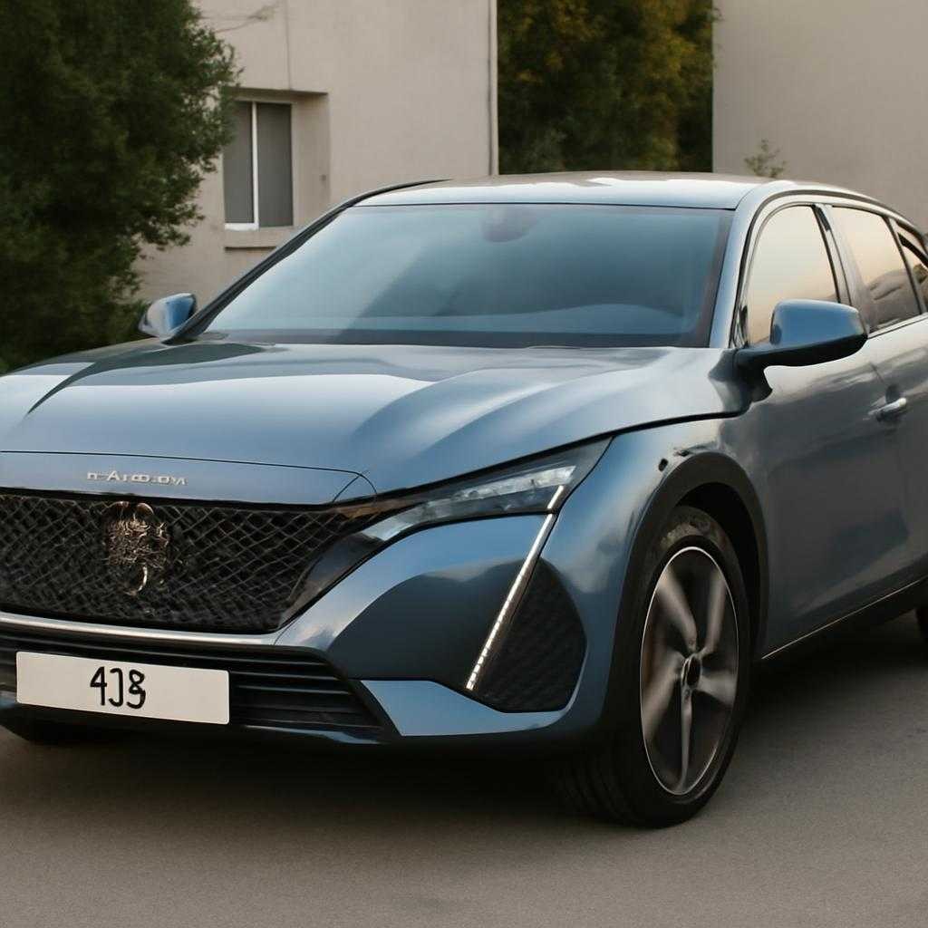 Купе-лифтбек peugeot 408 hybrid: футура на колёсах