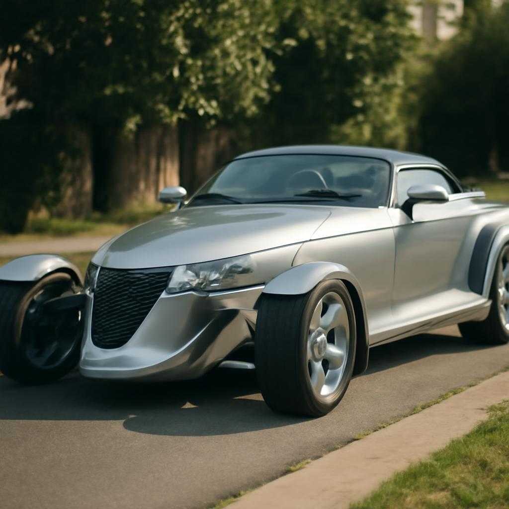 Plymouth prowler: хот-род заводской сборки с алюминиевым шасси и редким характером