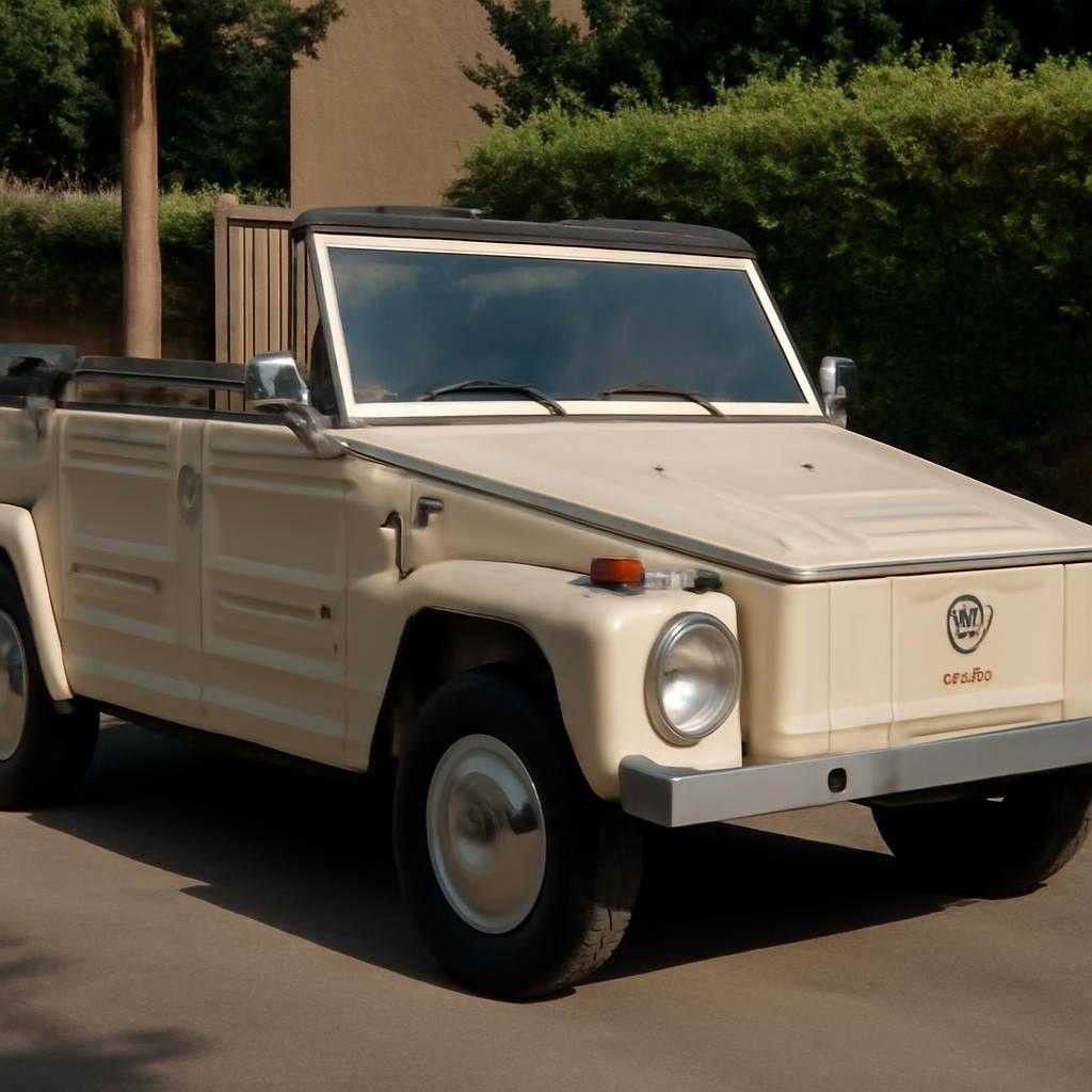 Volkswagen typ 181: квадратный сюрреализм на колёсах