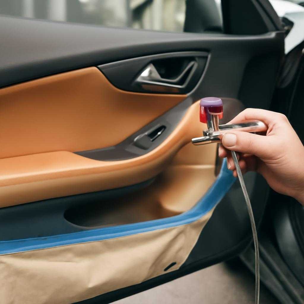 Пульс цвета: аэрография салона как искусство в движении