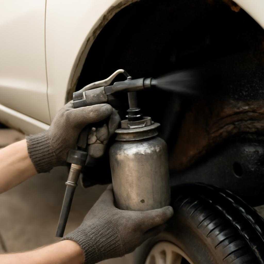 Зимний щит кузова: точная антикоррозийная процедура