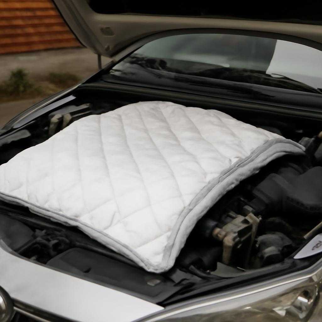 Как подобрать одеяло для капота без вреда мотору и проводке