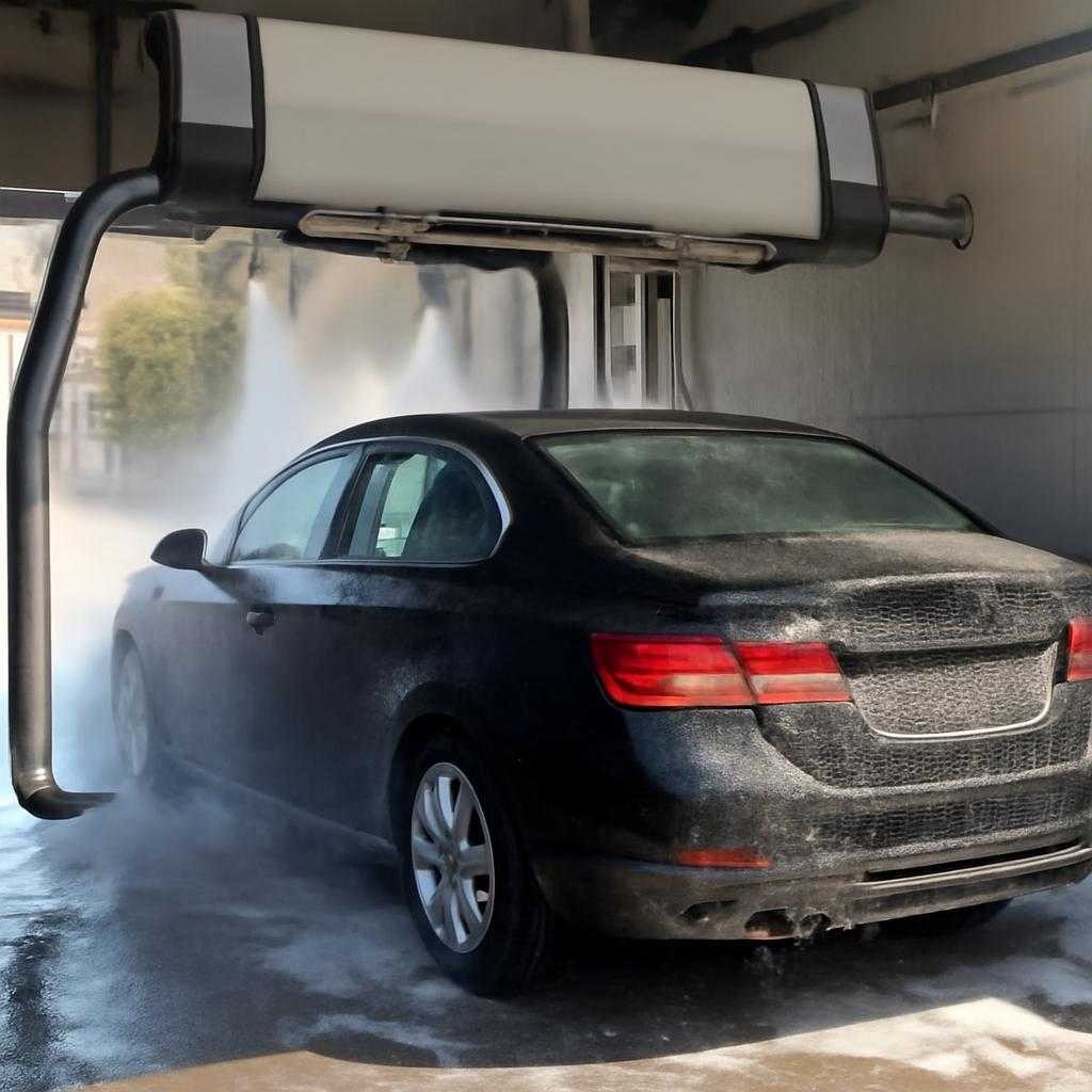 Бесконтактная автомойка: практика, химия, счёт