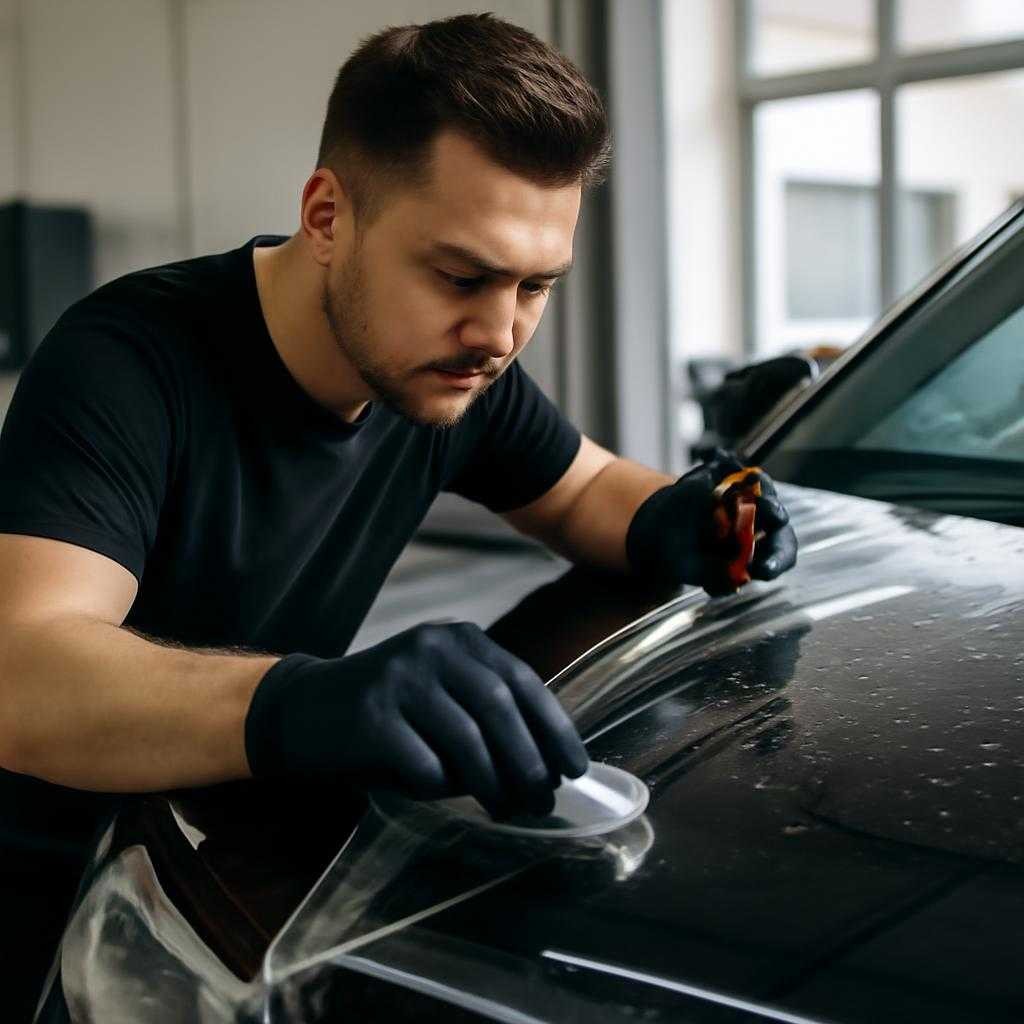 Бронирование кузова полиуретаном: стойкий щит без перекраски