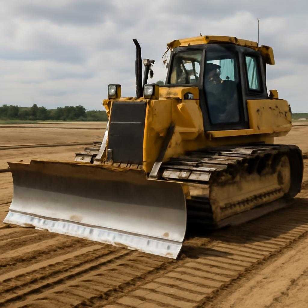 Бульдозер-планировщик за час прибыли