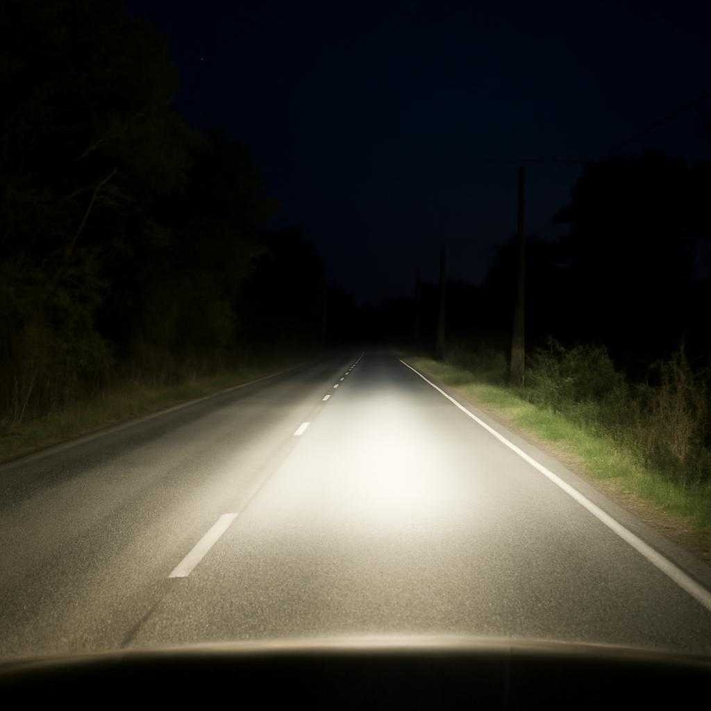 Когда фара режет нерв