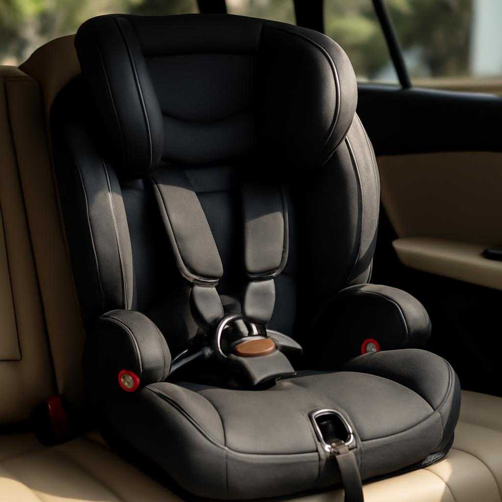 Безопасность с первых километров: детское автокресло