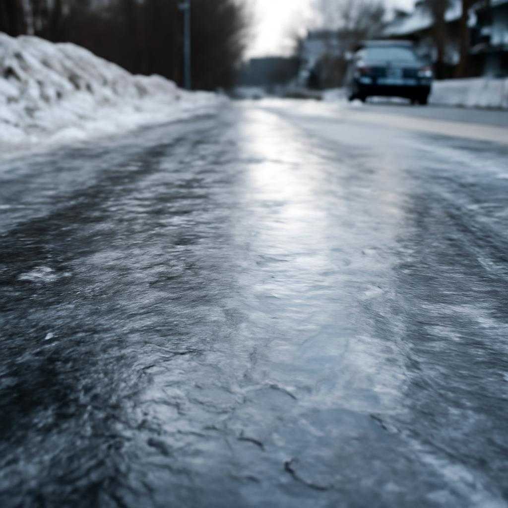 Ледяной дождь без лишнего риска за рулем