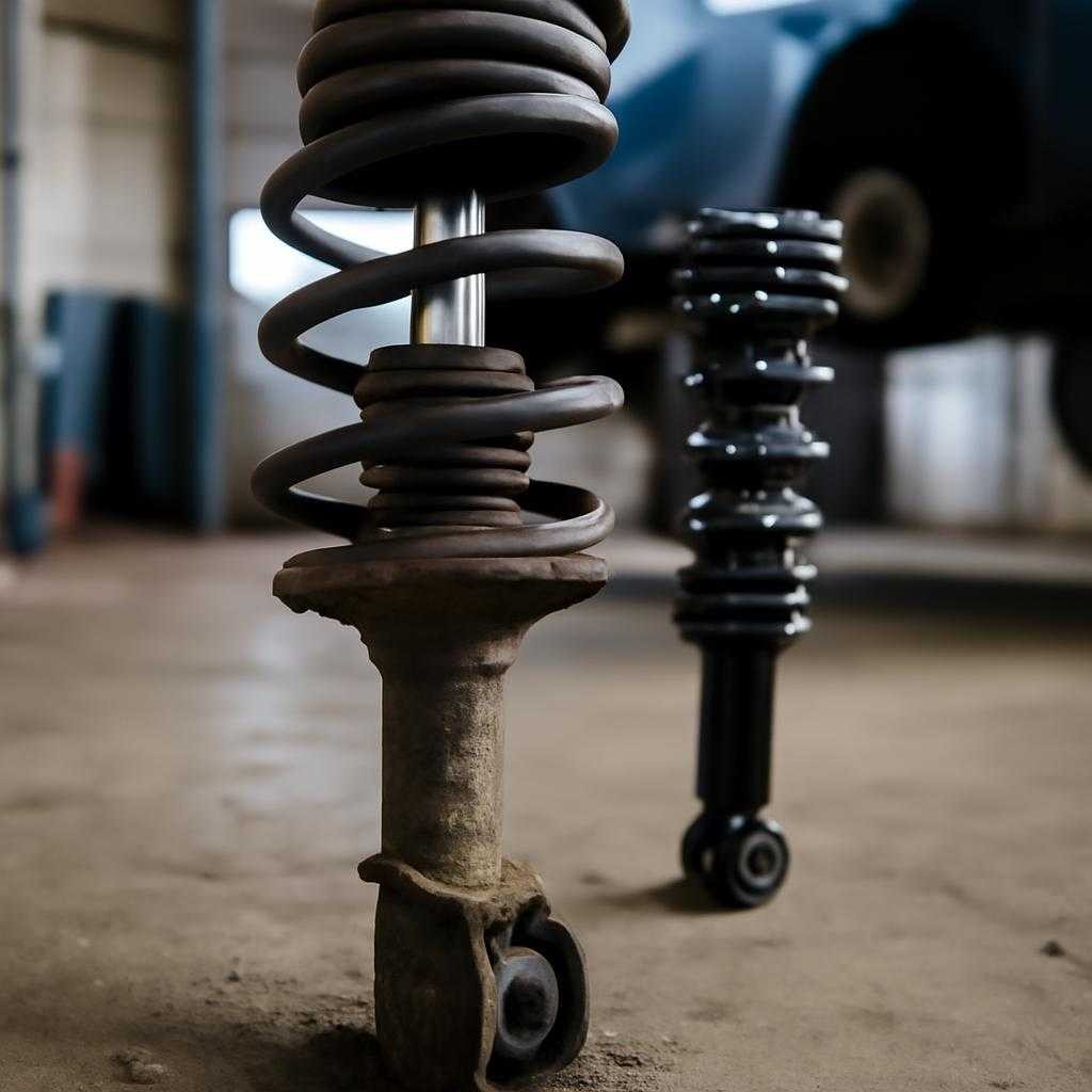 Шесть маркеров усталых амортизаторов