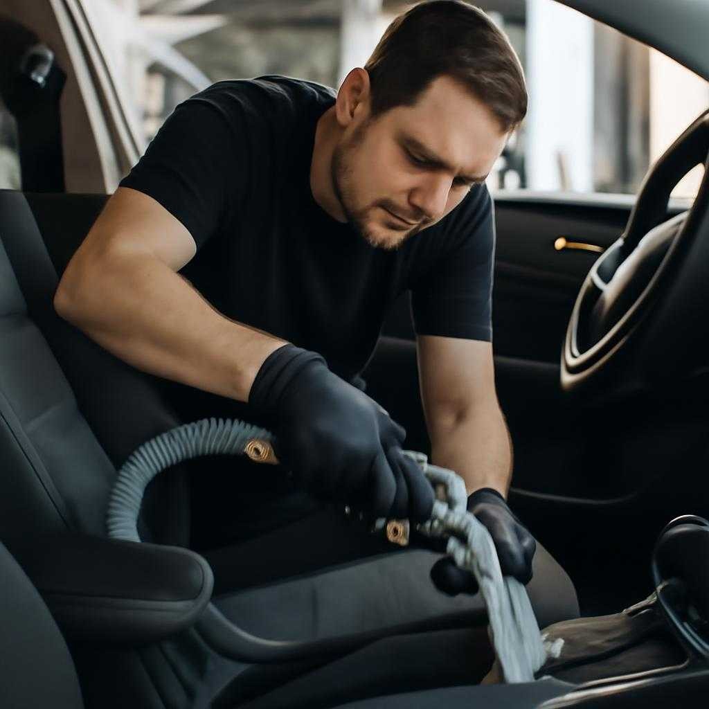 Профессиональная химчистка салона авто: глубокая очистка без риска для отделки