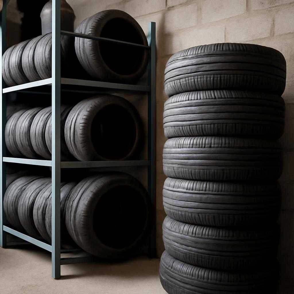 Тихий сезон: как хранить шины и колёса