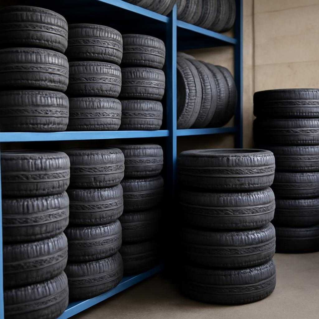 Шинный покой без трещин