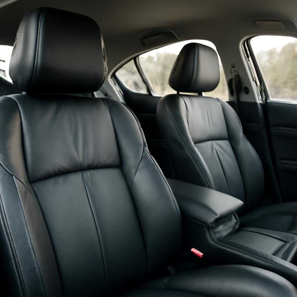 Кожаный салон для автомобиля с точной посадкой и долгим сроком службы