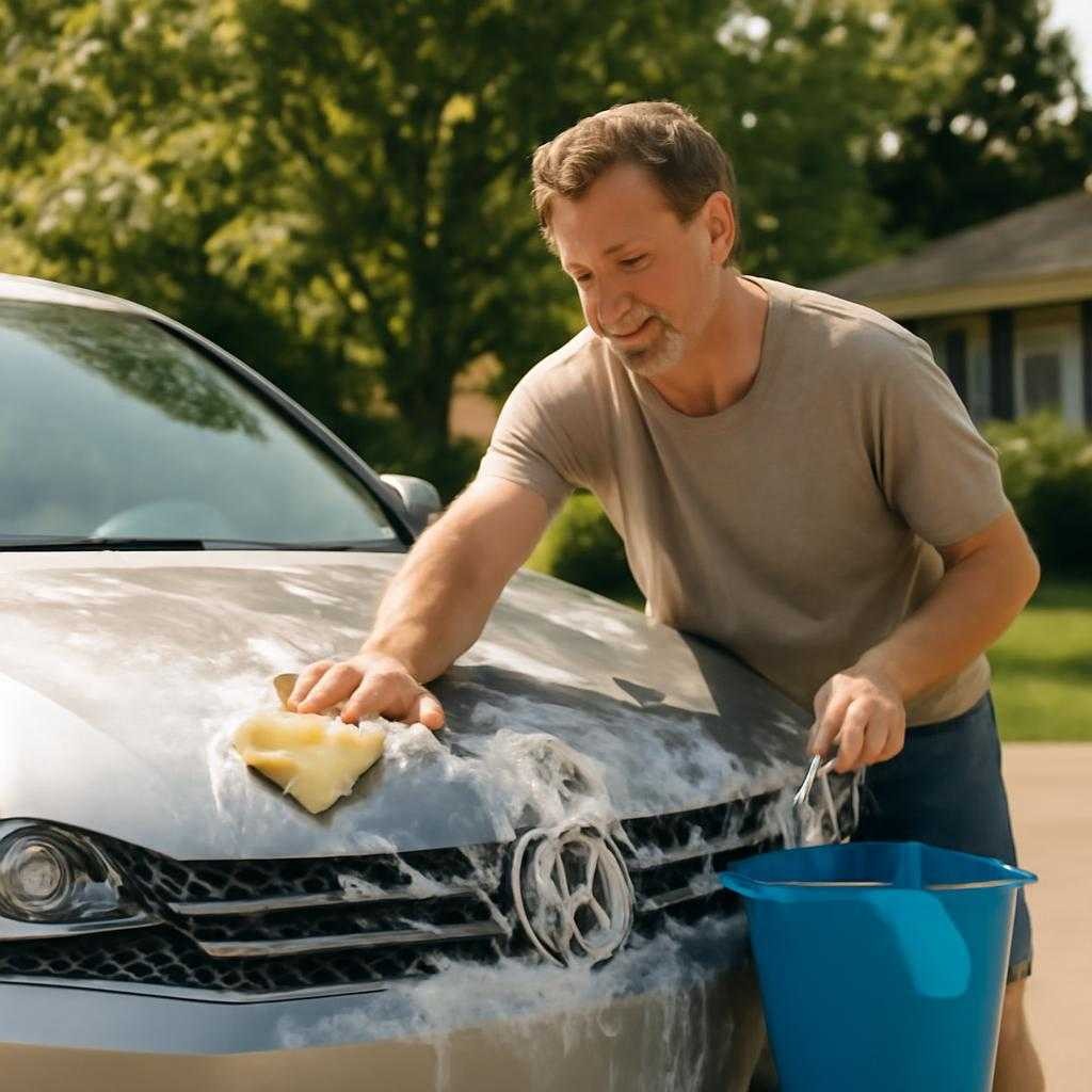 Летняя мойка без микротрещин