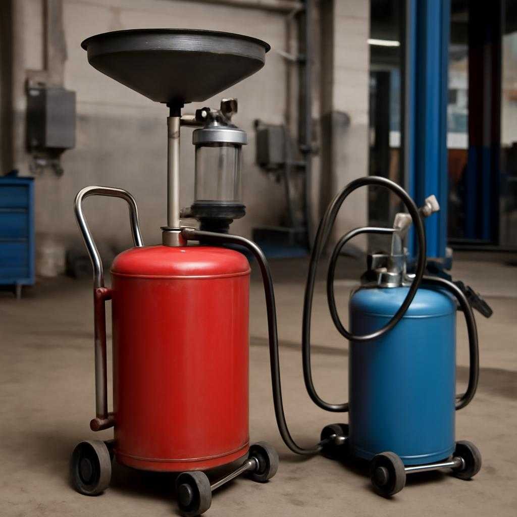 Профессиональный арсенал для быстрой смены масел и технических жидкостей