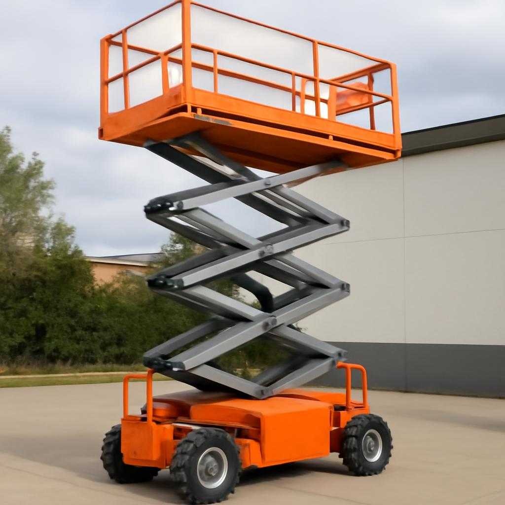 Ножничный подъёмник: выбираем тягу — электричество, гибрид, дизель