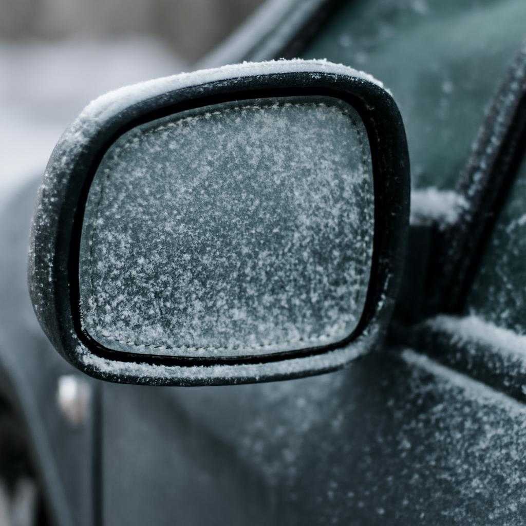 Зеркало без льда: практикум зимнего водителя