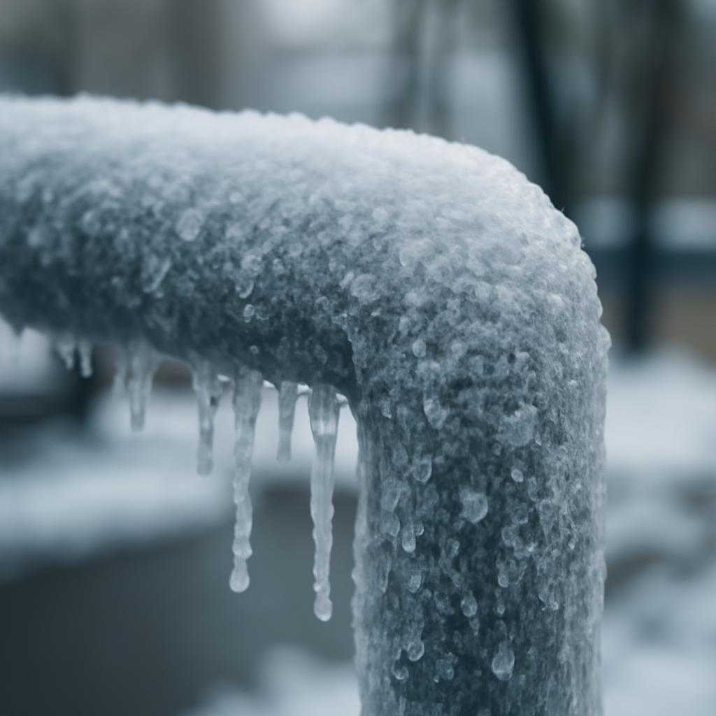 Когда стёкла схватывает ледяная плёнка
