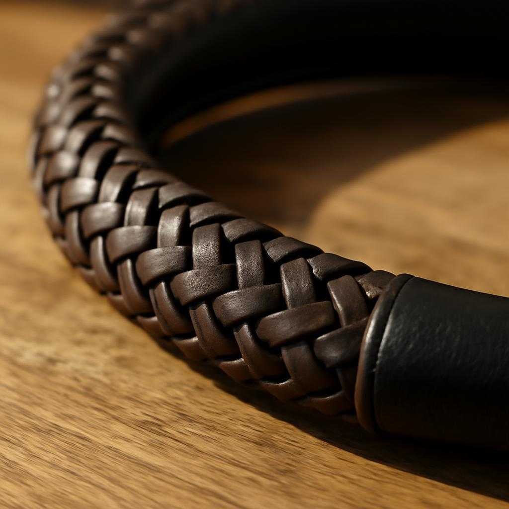 Оплётка из синтетической кожи — экономный комфорт