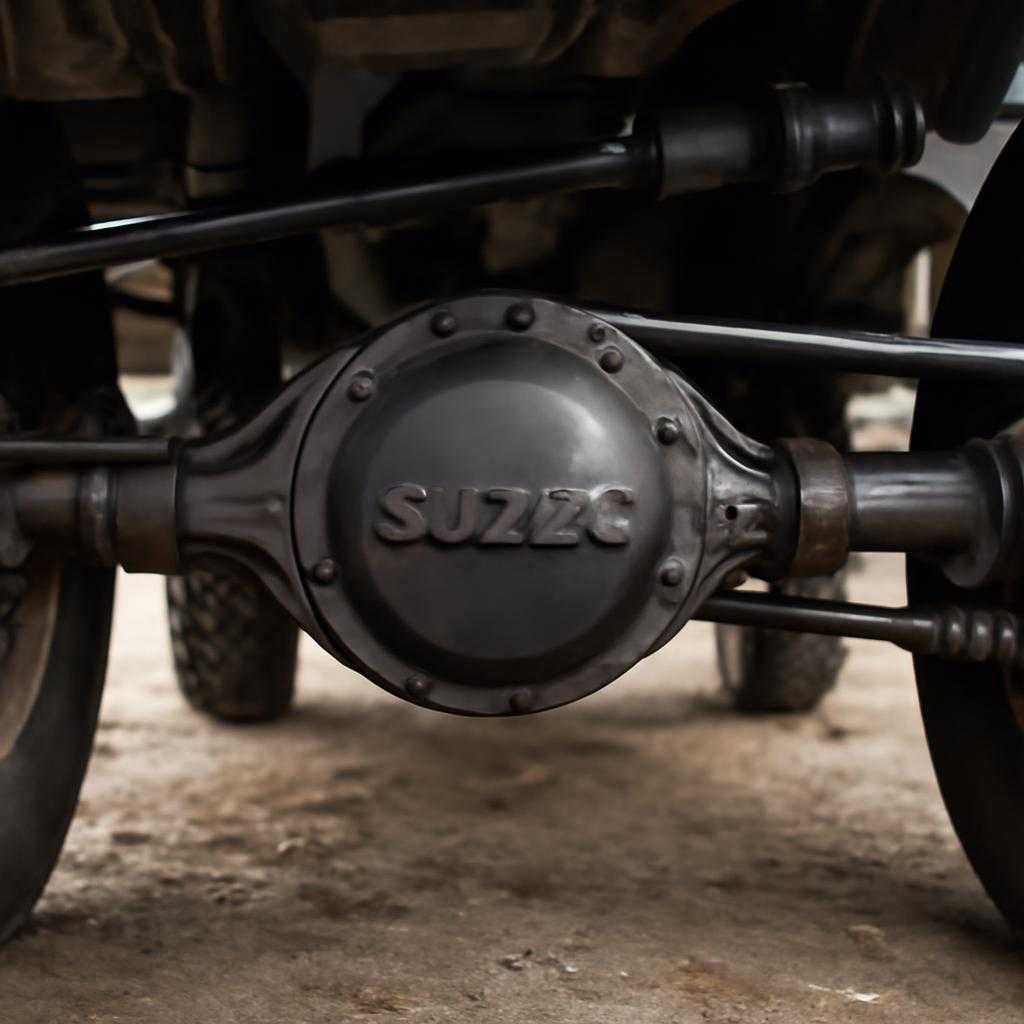 Передний мост suzuki без лишних допущений