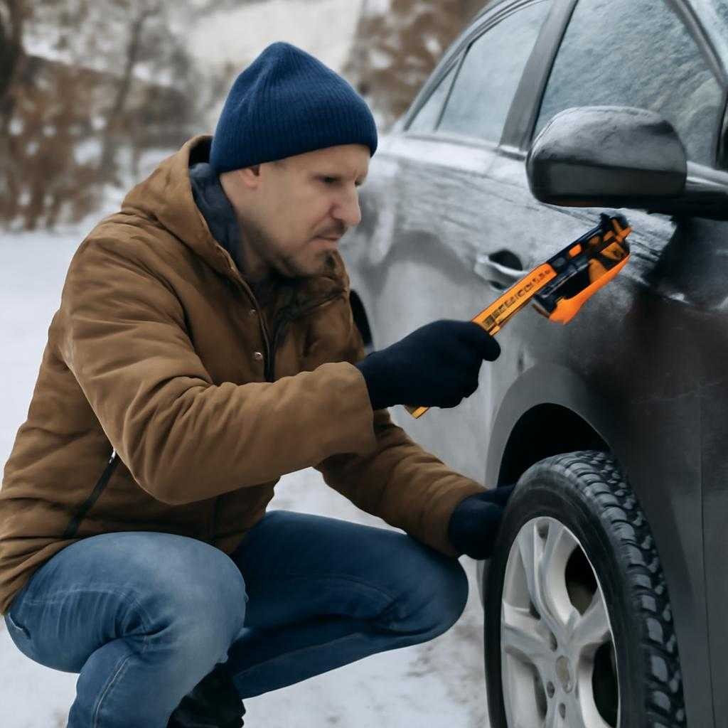 Зимний обряд для железного коня