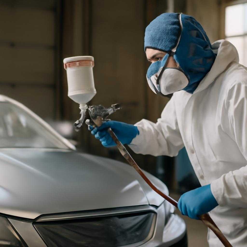 Алхимия металла: покраска капота по шагам