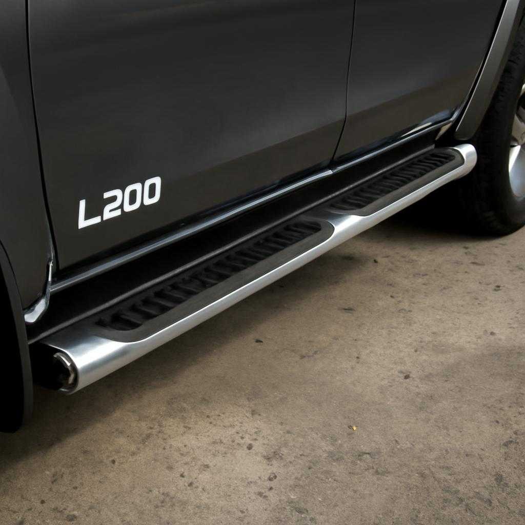 Новые пороги для mitsubishi l200 без ржавчины и хлопот