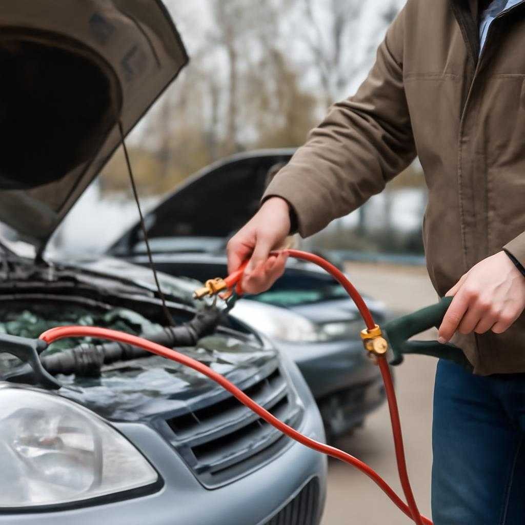 Экстренный запуск севшего авто