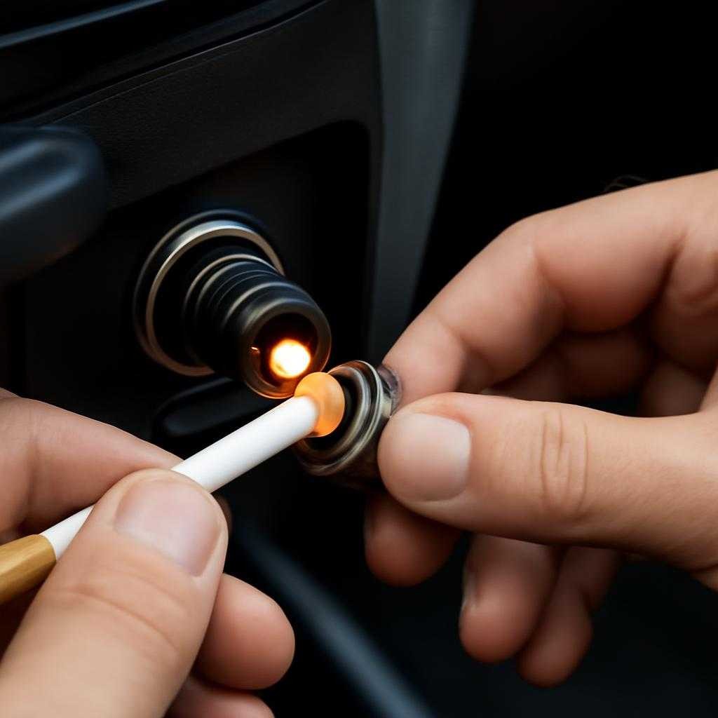 Гнездо прикуривателя как универсальный источник