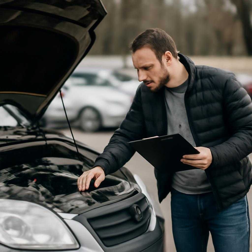 Проверка подержанного автомобиля перед покупкой: маршрут осмотра без слепых зон