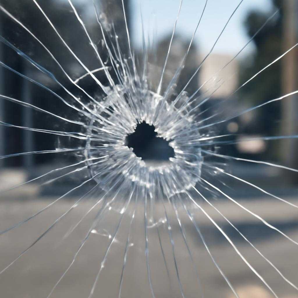 Когда удар по стеклу спасает авто