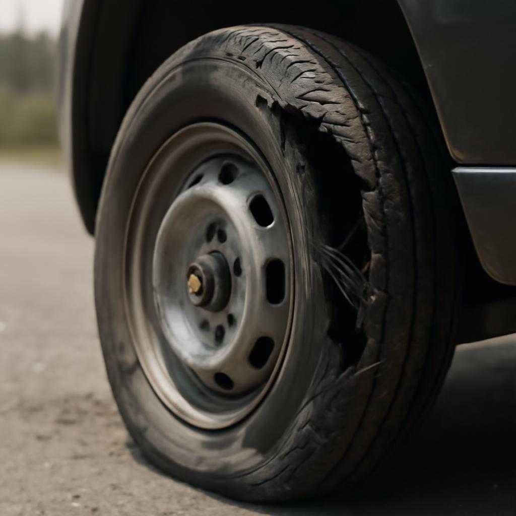 Разрыв шины на ходу: спокойный алгоритм действий от автоэксперта