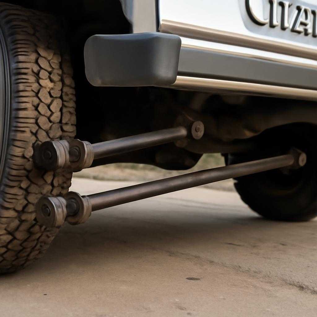 Реактивные тяги нивы: кинематика моста, работа сайлентблоков и поведение машины на дороге