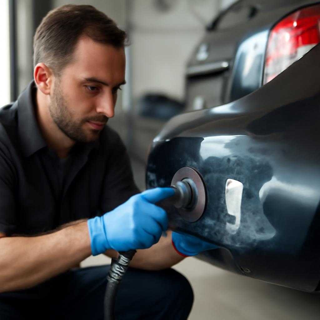 Бампер как новый: ремонт дома, без станка