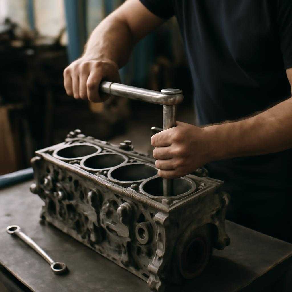 Методика комплексного ремонта дизельного блока цилиндров