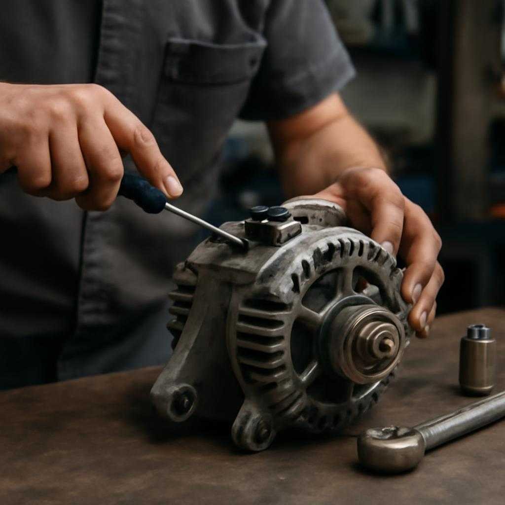 Генератор снова в строю: мой методический ремонт