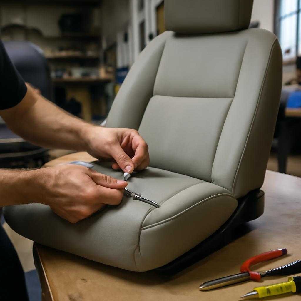 Как я лечу прожоги на автомобильных сиденьях