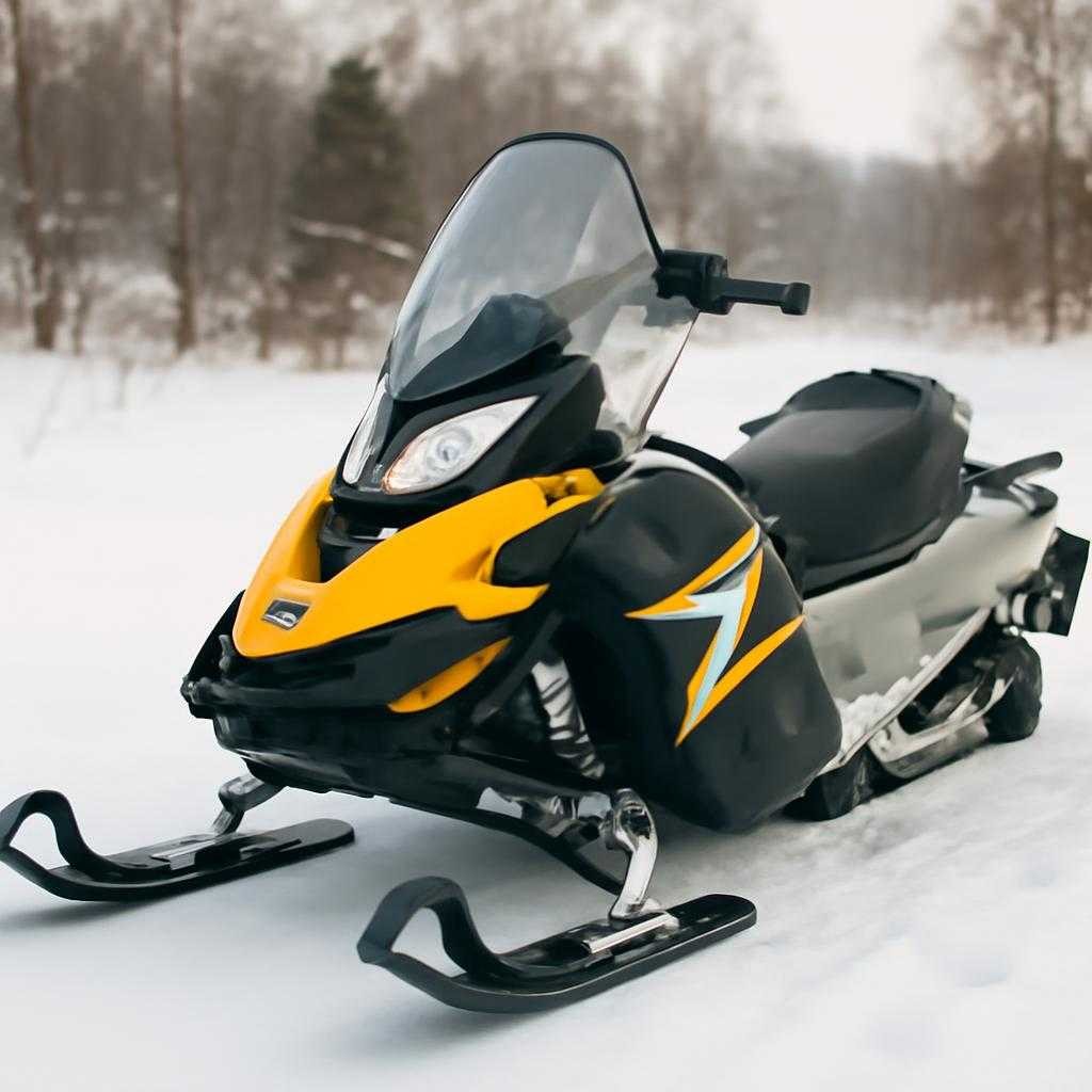 Снегоход как зимний дирижабль дорог