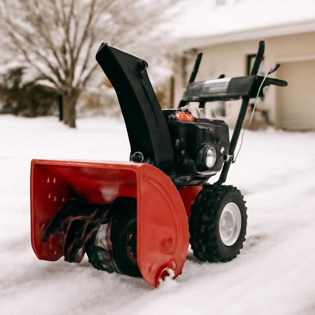 Электролопата или электрический снегоуборщик для двора и парковки