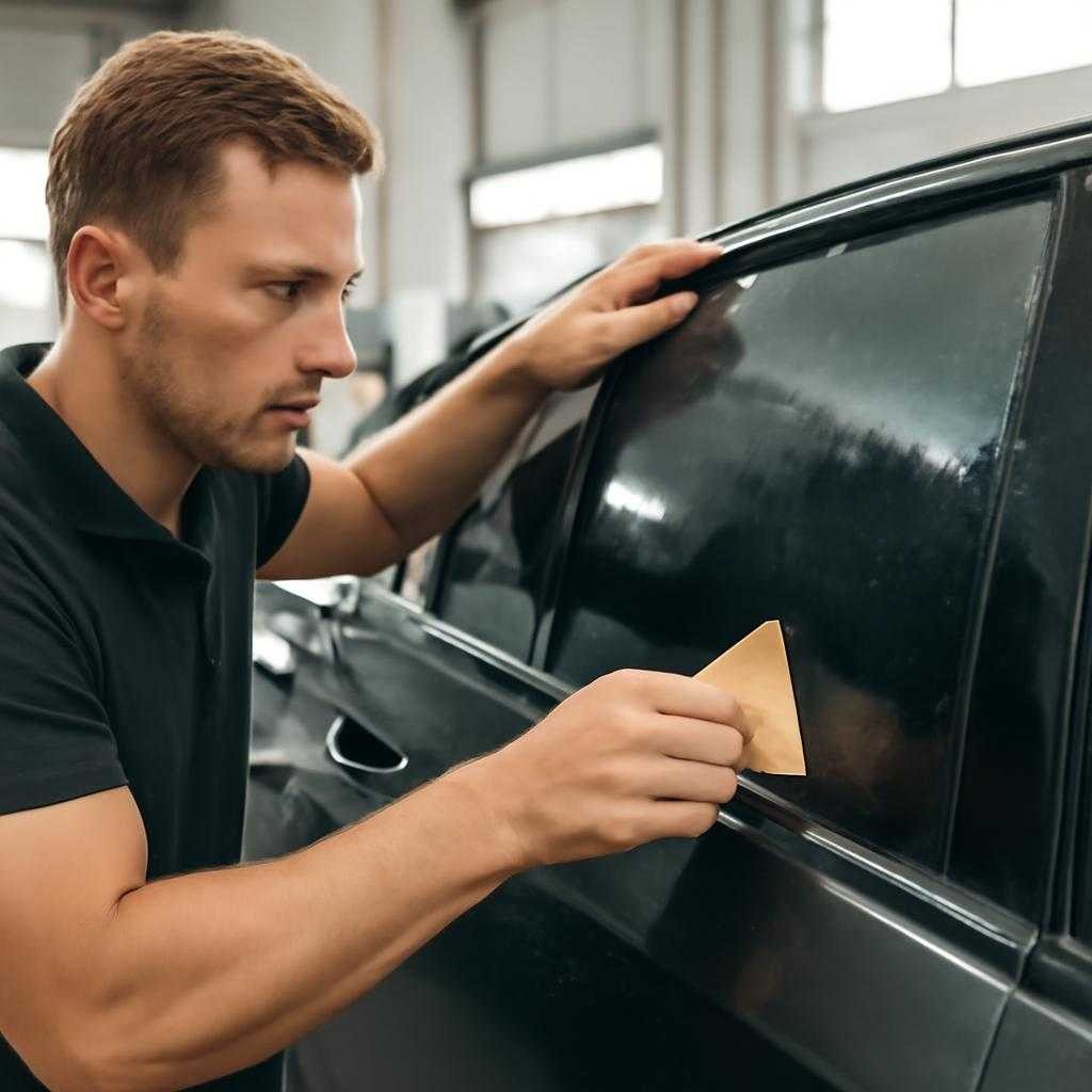 Тонировка стекол в авто без брака и спешки
